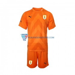 Strój Bramkarski Urugwaj dla Dzieci Koszulka Wyjazdowy MŚ 2022 Krótkie Rękawy