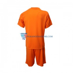 Strój Bramkarski Urugwaj dla Dzieci Koszulka Wyjazdowy MŚ 2022 Krótkie Rękawy