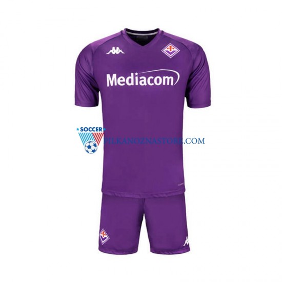 ACF Fiorentina dla Dzieci Koszulka Domowy 2024-2025 Krótkie Rękawy
