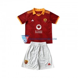 AS Roma dla Dzieci Koszulka Czwarty 2023-2024 Krótkie Rękawy
