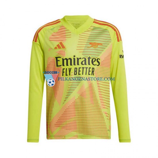 Strój Bramkarski Arsenal Koszulka Męska Domowy 2024-2025 Długie Rękawy