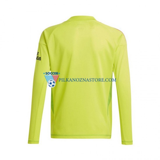 Strój Bramkarski Arsenal Koszulka Męska Domowy 2024-2025 Długie Rękawy