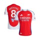 Arsenal Martin Odegaard 8 Koszulka Męska Domowy 2024-2025 Krótkie Rękawy