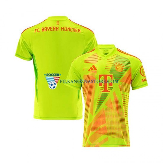 Strój Bramkarski Bayern Monachium Koszulka Męska Domowy 2024-2025 Krótkie Rękawy
