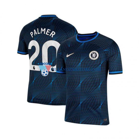 Chelsea Cole Palmer 20 Koszulka Męska Wyjazdowy 2023-2024 Krótkie Rękawy