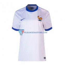 Francja Koszulka Damska Wyjazdowy Euro 2024 Krótkie Rękawy