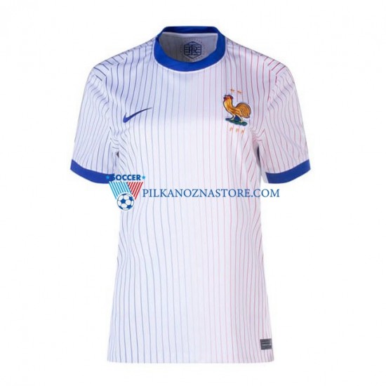 Francja Koszulka Damska Wyjazdowy Euro 2024 Krótkie Rękawy