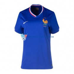 Francja Koszulka Damska Domowy Euro 2024 Krótkie Rękawy