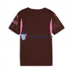 Strój Bramkarski Manchester City Koszulka Męska Domowy 2024-2025 Krótkie Rękawy