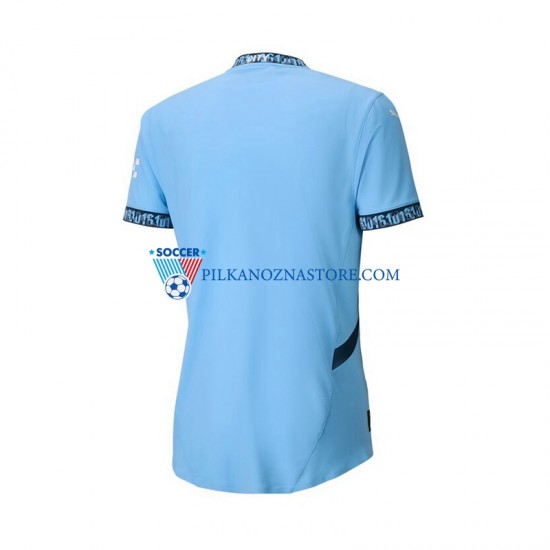 Manchester City Koszulka Męska Domowy 2024-2025 Krótkie Rękawy