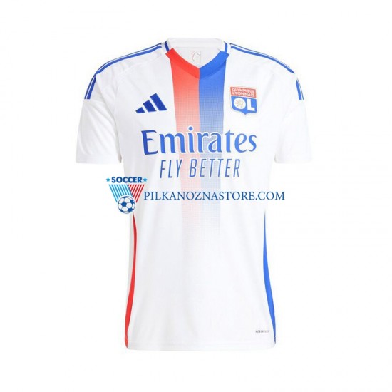Olympique Lyon Koszulka Męska Domowy 2024-2025 Krótkie Rękawy