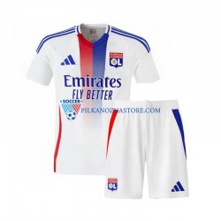 Olympique Lyon dla Dzieci Koszulka Domowy 2024-2025 Krótkie Rękawy
