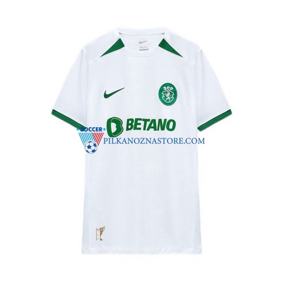 Sporting CP 60th Anniversary Koszulka Męska Domowy 2024 Krótkie Rękawy