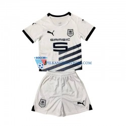 Stade Rennais dla Dzieci Koszulka Wyjazdowy 2023-2024 Krótkie Rękawy