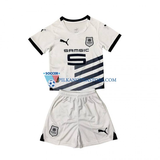 Stade Rennais dla Dzieci Koszulka Wyjazdowy 2023-2024 Krótkie Rękawy